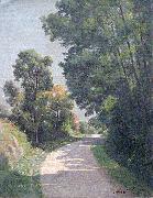 Adrien Lavieille Route de terre oil painting artist